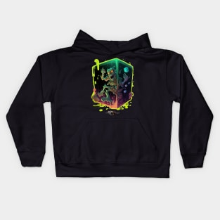 Gelatinous Cube D&D Monster Graffiti Kids Hoodie